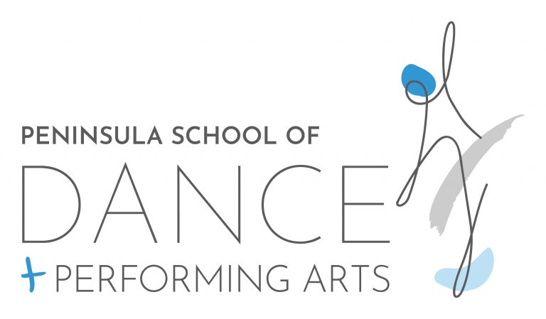 Peninsula School of DanceLogo and Tagline Lge 768x449
