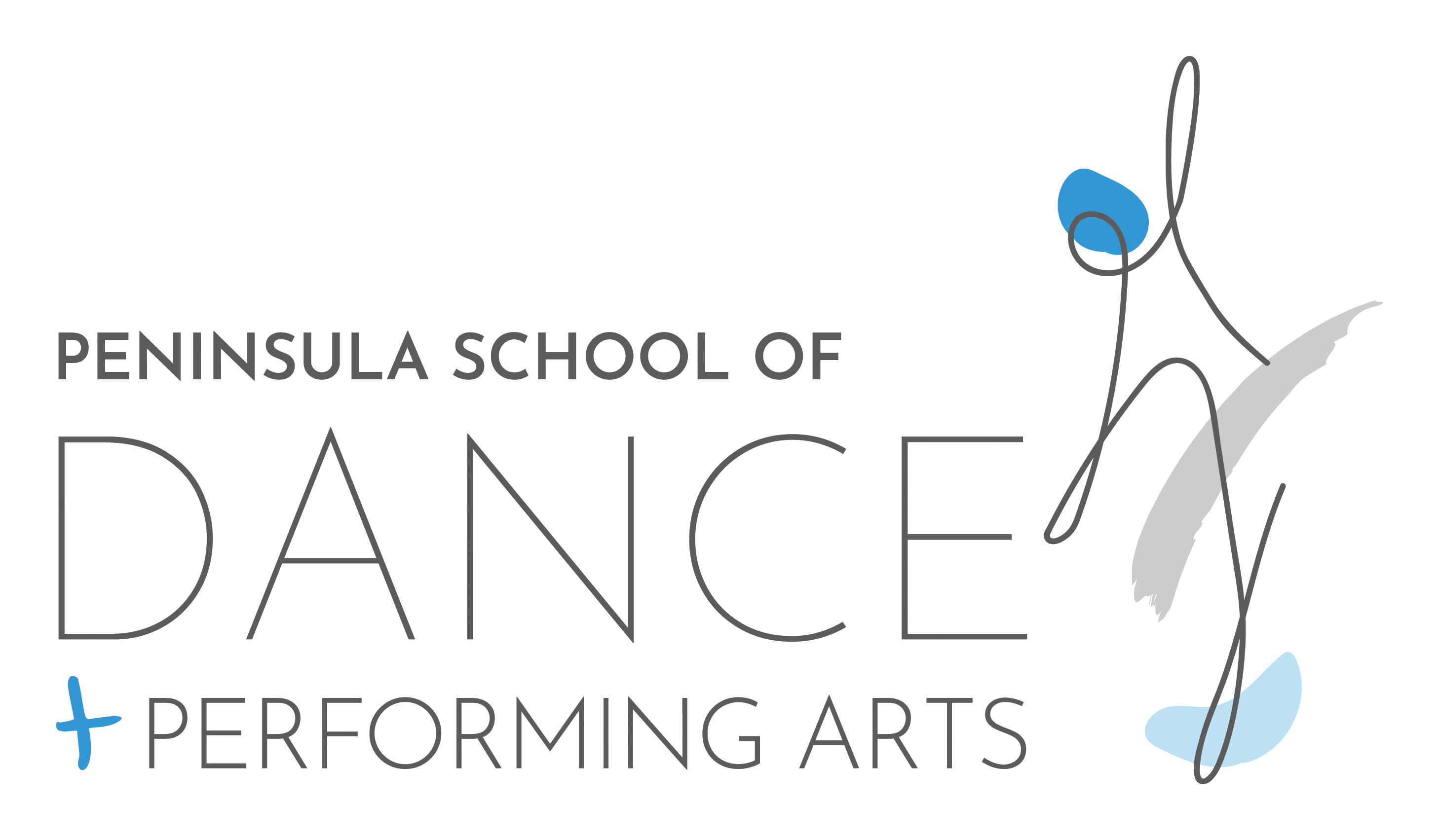 Peninsula School of DanceLogo and Tagline Lge