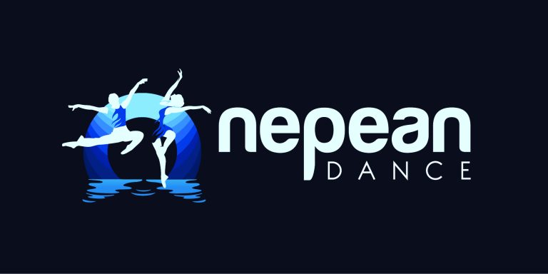 NepeanDance Logo Secondary Reversed Landscape 01 768x384